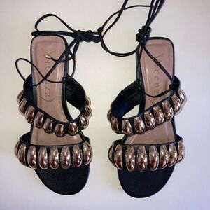 VICENZA Shoes Flats Sandals Straps USA 6 EUR 37 Brand New